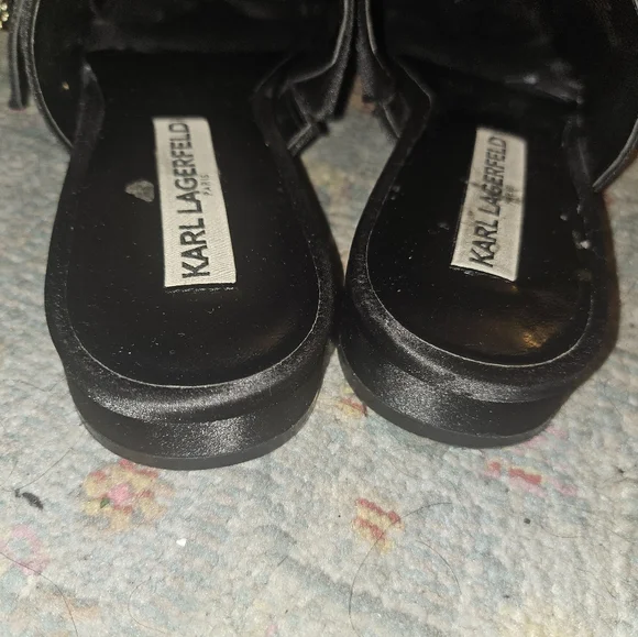Karl Lagerfeld flat mules - Picture 5 of 6